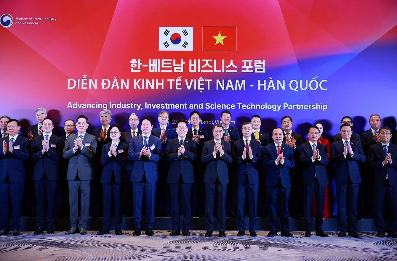 Việt Nam - H&agrave;n Quốc: N&acirc;ng tầm hợp t&aacute;c c&ocirc;ng nghiệp, khoa học v&agrave; c&ocirc;ng nghệ- Ảnh 2.