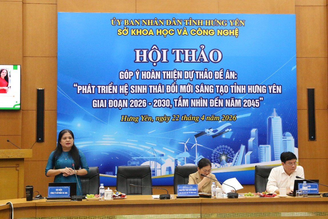 Hưng Y&ecirc;n g&oacute;p &yacute; ho&agrave;n thiện Đề &aacute;n ph&aacute;t triển hệ sinh th&aacute;i đổi mới s&aacute;ng tạo đến năm 2045- Ảnh 3.