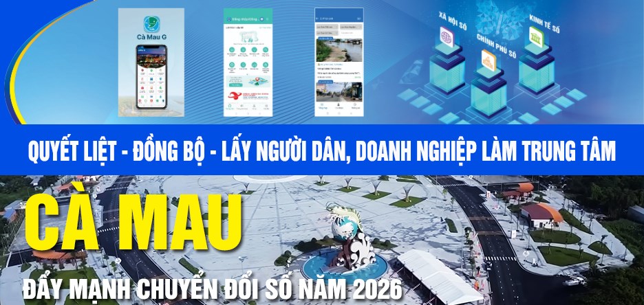 C&agrave; Mau k&iacute;ch hoạt &ldquo;động cơ số&rdquo;, hướng tới tăng trưởng hai con số bền vững - Ảnh 1.
