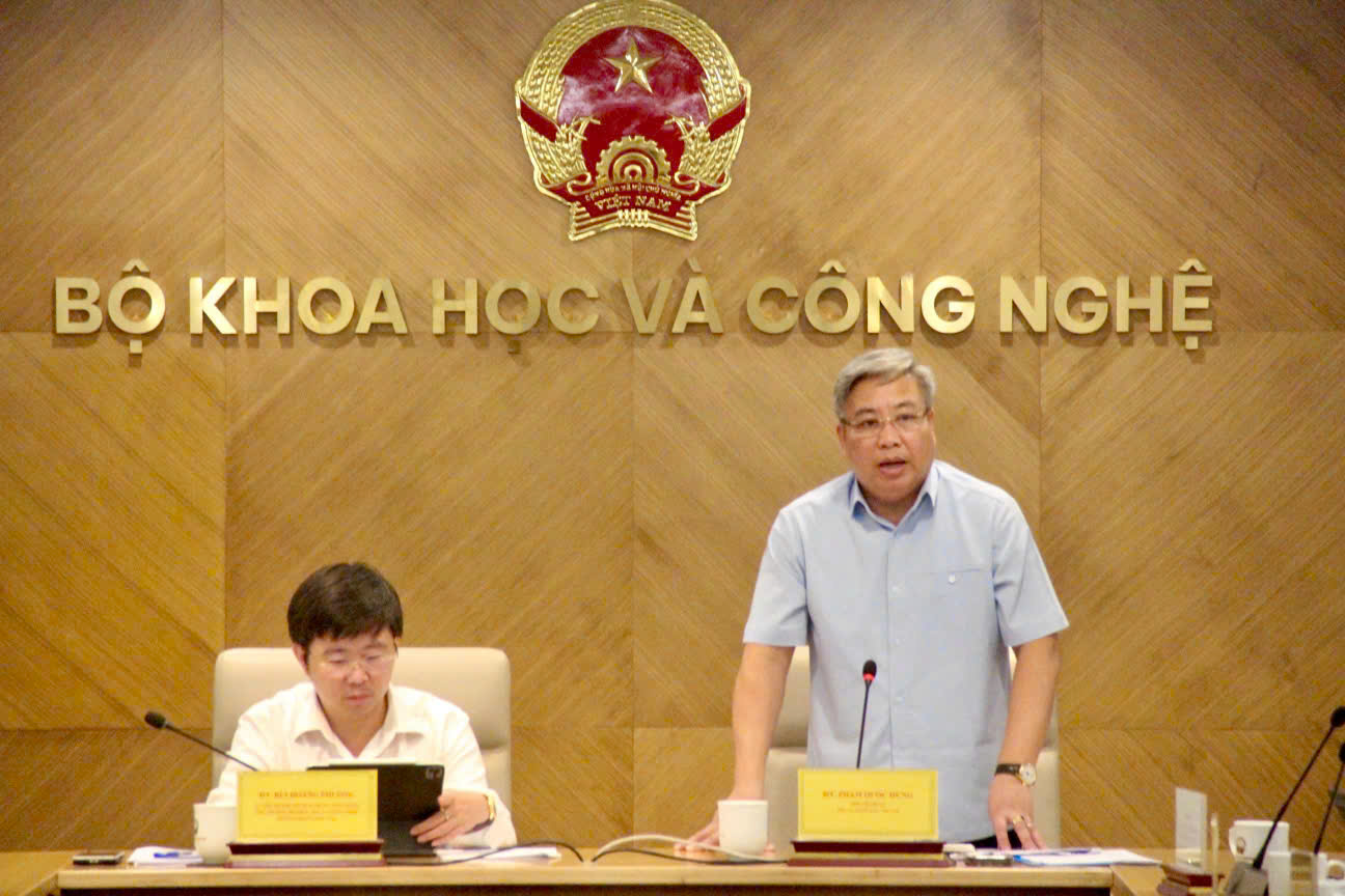 Bộ KH&CN làm việc với Tòa án nhân dân tối cao tháo gỡ khó khăn triển khai Nghị quyết 57 - Ảnh 6.