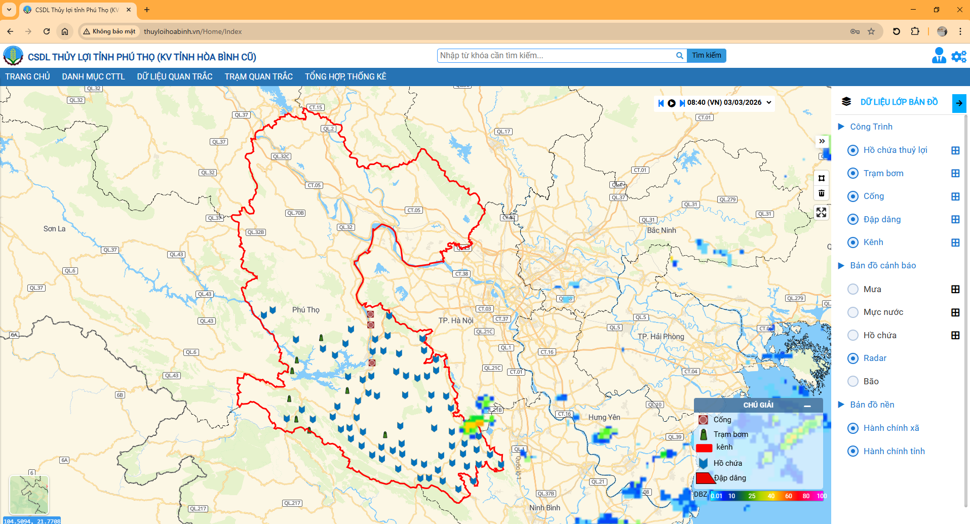 WebGIS - giải ph&aacute;p số h&oacute;a quản l&yacute; thủy lợi v&agrave; tăng cường ph&ograve;ng chống thi&ecirc;n tai- Ảnh 1.
