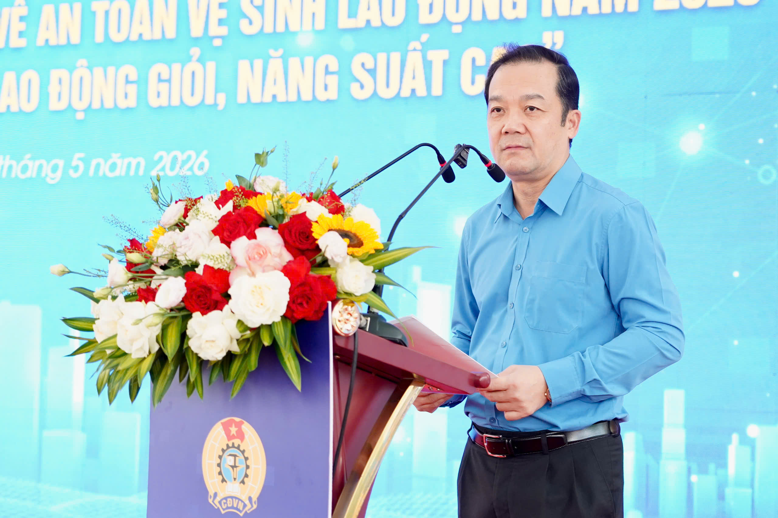 C&ocirc;ng đo&agrave;n ng&agrave;nh KH&CN phải trở th&agrave;nh &ldquo;bệ ph&oacute;ng&rdquo; để người lao động l&agrave;m chủ c&ocirc;ng nghệ - Ảnh 1.