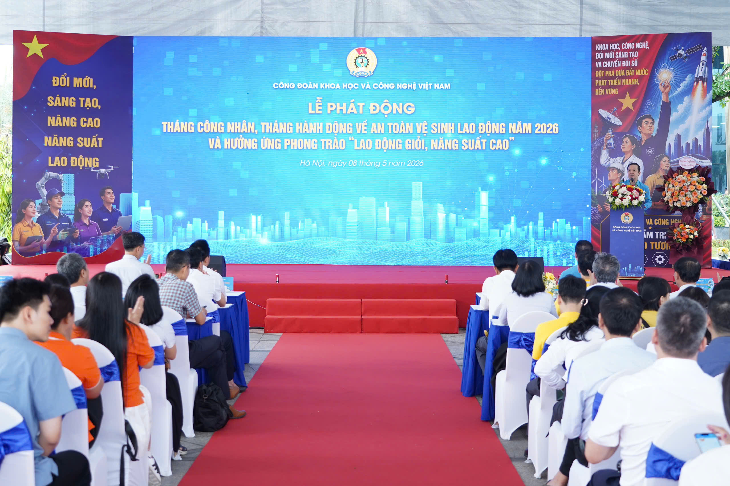 C&ocirc;ng đo&agrave;n ng&agrave;nh KH&CN phải trở th&agrave;nh &ldquo;bệ ph&oacute;ng&rdquo; để người lao động l&agrave;m chủ c&ocirc;ng nghệ - Ảnh 2.