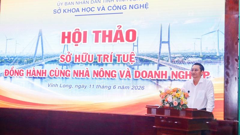 Vĩnh Long: Sở hữu tr&iacute; tuệ đồng h&agrave;nh c&ugrave;ng nh&agrave; n&ocirc;ng v&agrave; doanh nghiệp- Ảnh 1.
