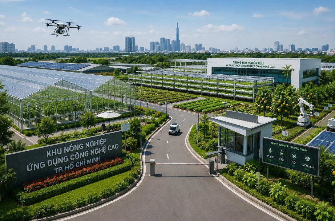 Quy hoạch 7 khu n&ocirc;ng nghiệp c&ocirc;ng nghệ cao hơn 1.700 ha tại TP. Hồ Ch&iacute; Minh- Ảnh 1.
