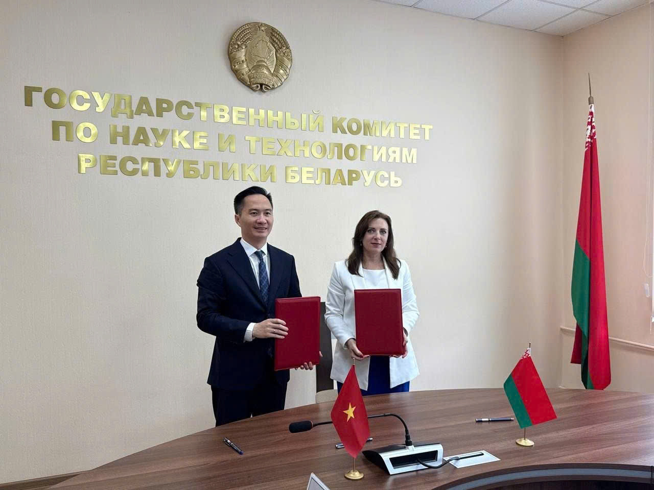 NAFOSTED - Belarus thiết lập cơ chế đồng t&agrave;i trợ, mở rộng kh&ocirc;ng gian hợp t&aacute;c nghi&ecirc;n cứu quốc tế - Ảnh 1.