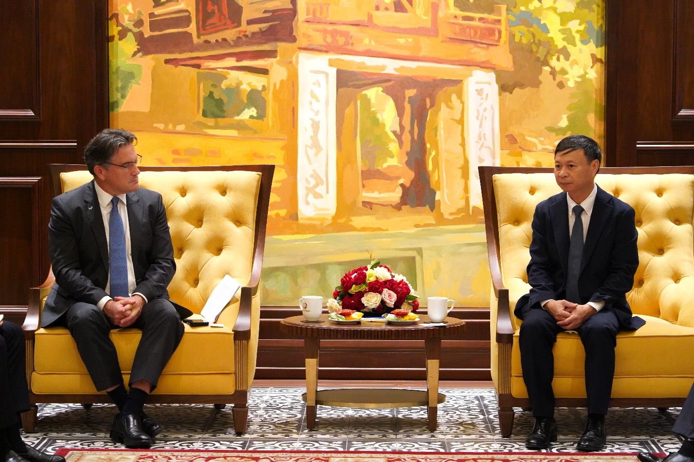Ministry of Science and Technology promotes high-tech aircraft maintenance center project in Van Don - Ảnh 2.