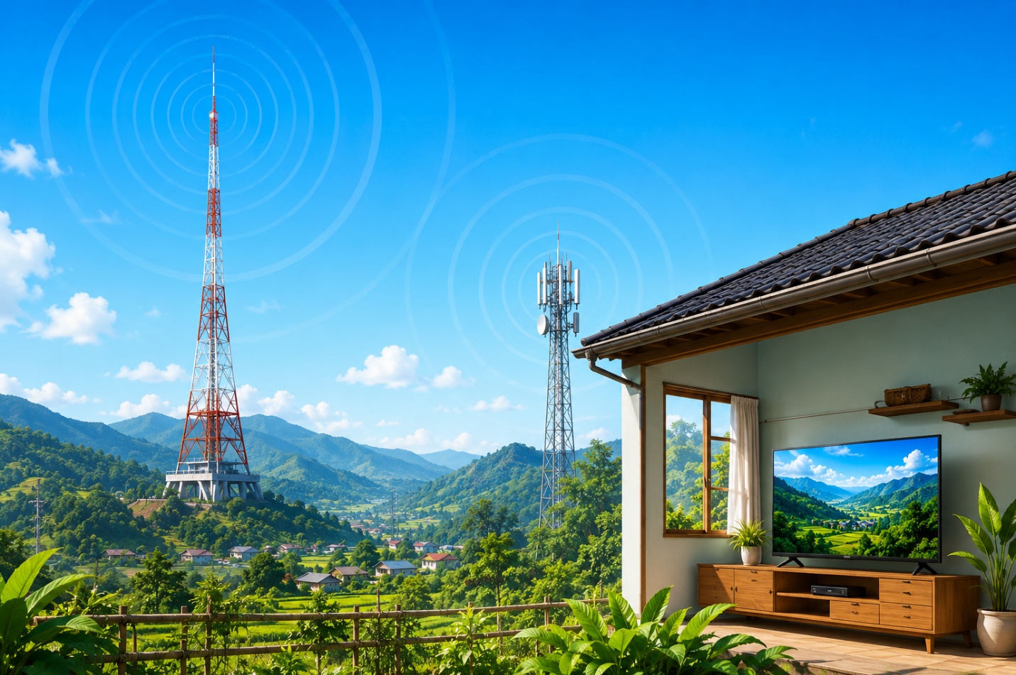 Quy hoạch 28 kênh tần số cho truyền hình số mặt đất băng 470-694 MHz- Ảnh 1.