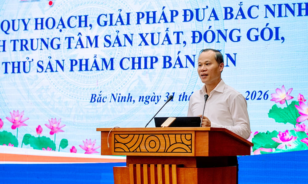 Mục tiêu đưa Bắc Ninh trở thành trung tâm sản xuất, đóng gói, kiểm thử chip bán dẫn - Ảnh 1.