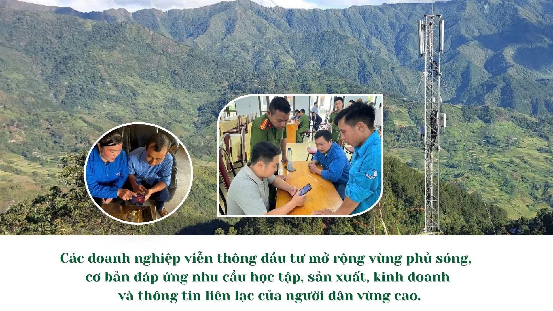 Gỡ "điểm nghẽn" thông tin ở vùng cao Phình Hồ - Ảnh 1.