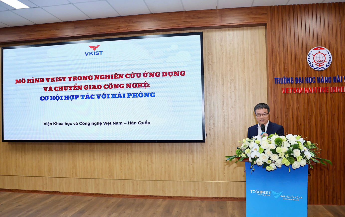 VKIST đề xuất mô hình kết nối nghiên cứu với doanh nghiệp Hải Phòng- Ảnh 1.