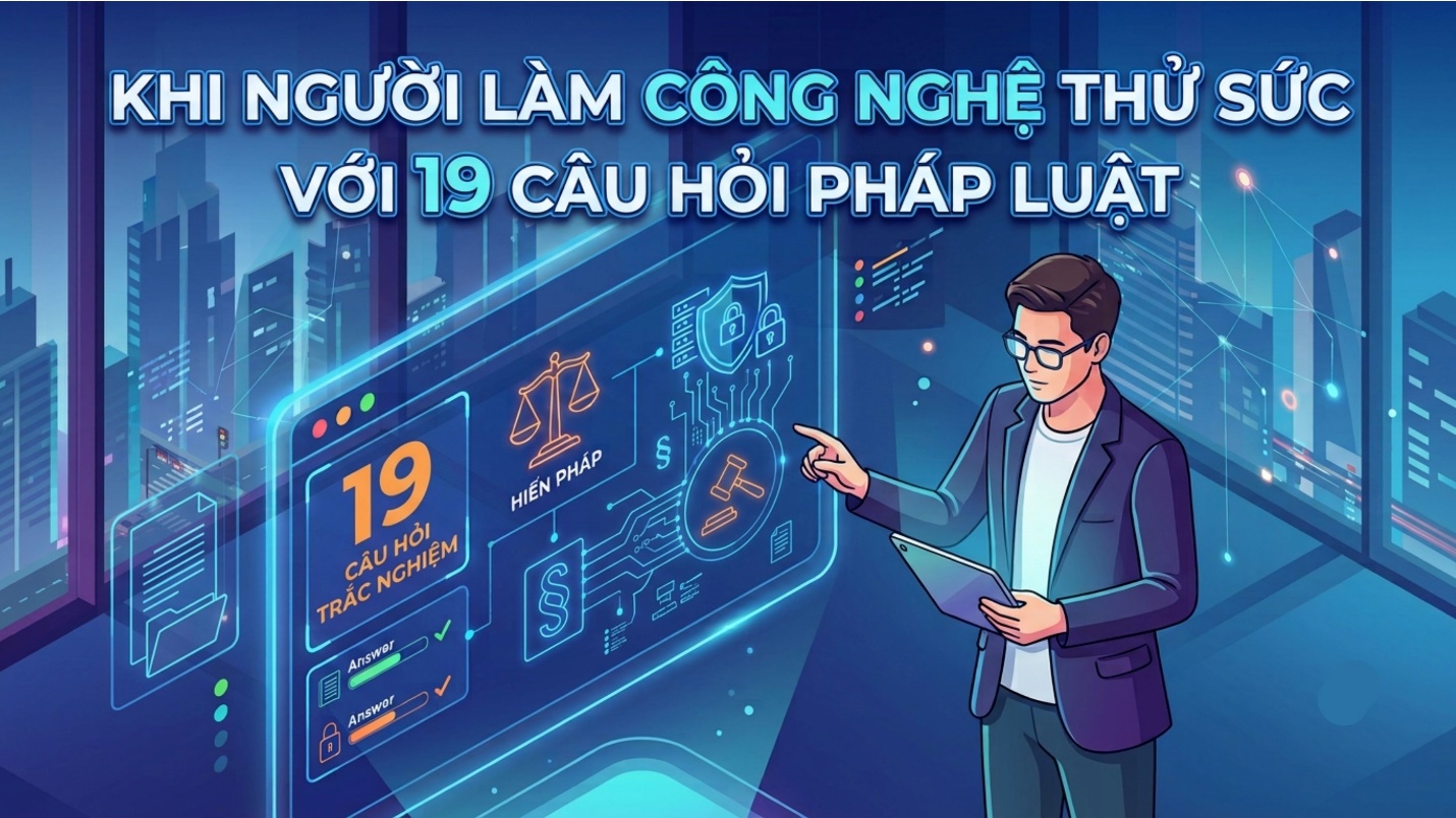 Khi người làm công nghệ thử sức với 19 câu hỏi pháp luật- Ảnh 1.