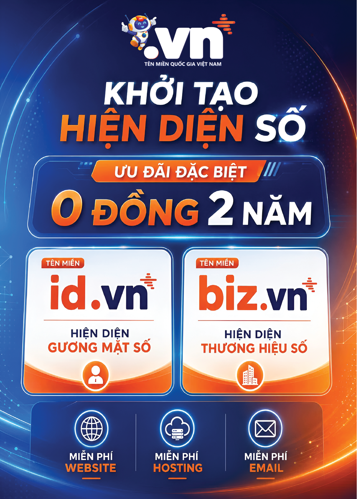 Khởi tạo hiện diện số với tên miền quốc gia Việt Nam “.vn” - Ảnh 1.