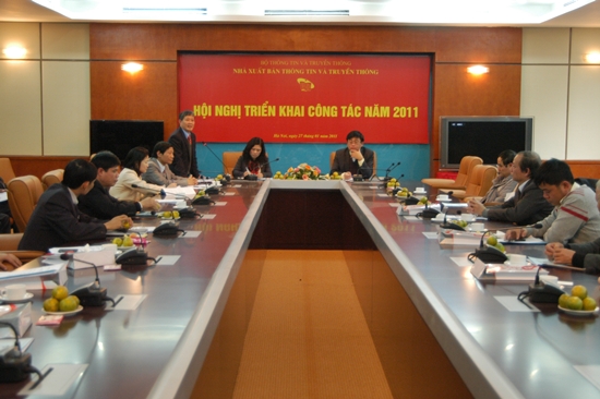 Thứ trưởng Nguyễn Thành Hưng phát biểu tại Hội nghị