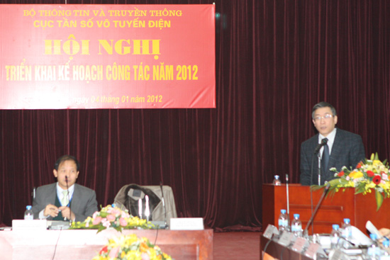 Thứ trưởng Lê Nam Thắng phát biểu tại hội nghị