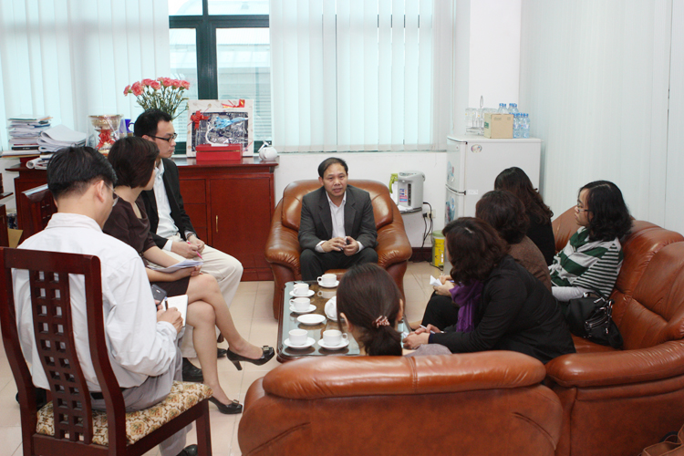 &Ocirc;ng Đo&agrave;n Quang Hoan - Cục trưởng Cục Tần số trả lời phỏng vấn