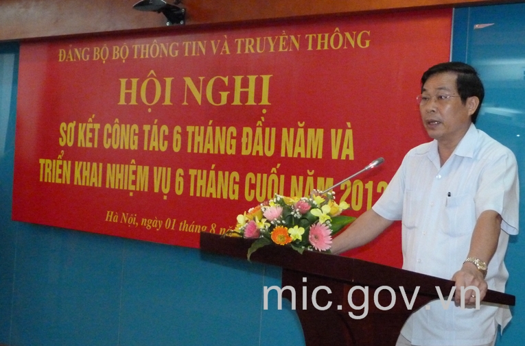 Bí thư Ban cán sự Đảng, Bộ trưởng Nguyễn Bắc Son phát biểu chỉ đạo Hội nghị