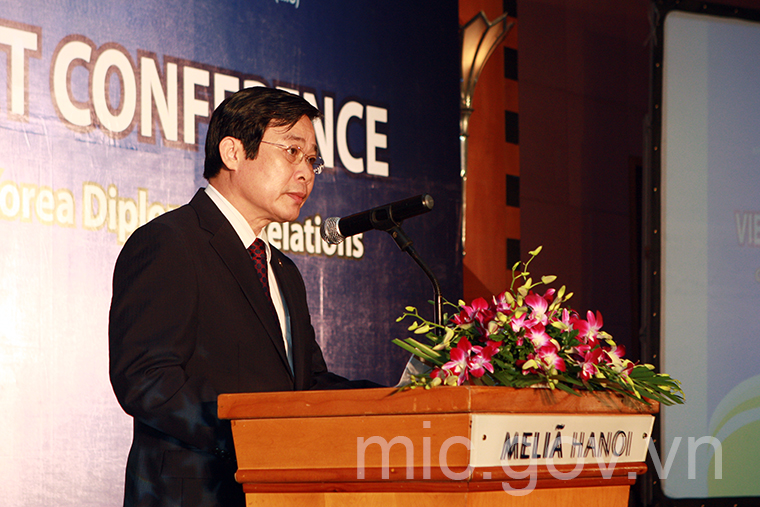 Bộ trưởng Nguyễn Bắc Son phát biểu