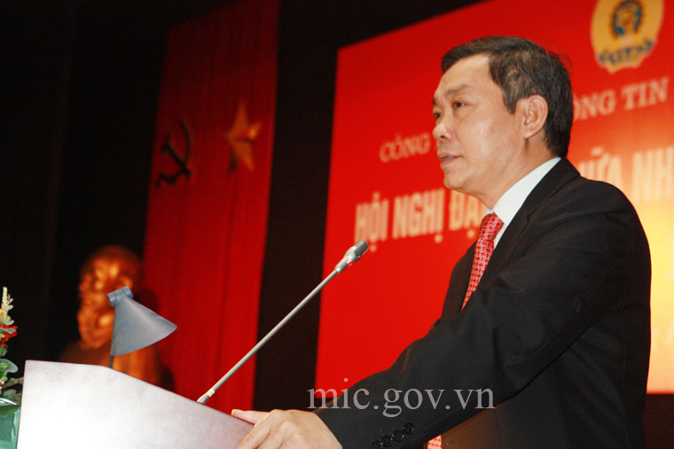 Thứ trưởng Trần Đức Lai phát biểu tại Hội nghị