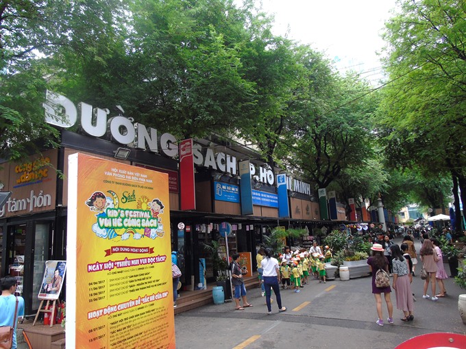 HCM City’s Book Street sales hit $840,000 in first six months, entertainment events, entertainment news, entertainment activities, what’s on, Vietnam culture, Vietnam tradition, vn news, Vietnam beauty, news Vietnam, Vietnam news, Vietnam net news, vietna