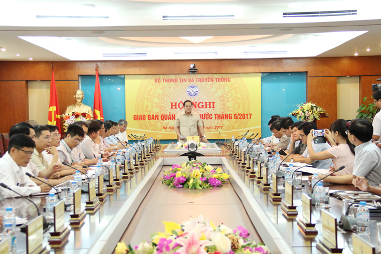 Bộ trưởng Trương Minh Tuấn phát biểu chỉ đạo tại Hội nghị.
