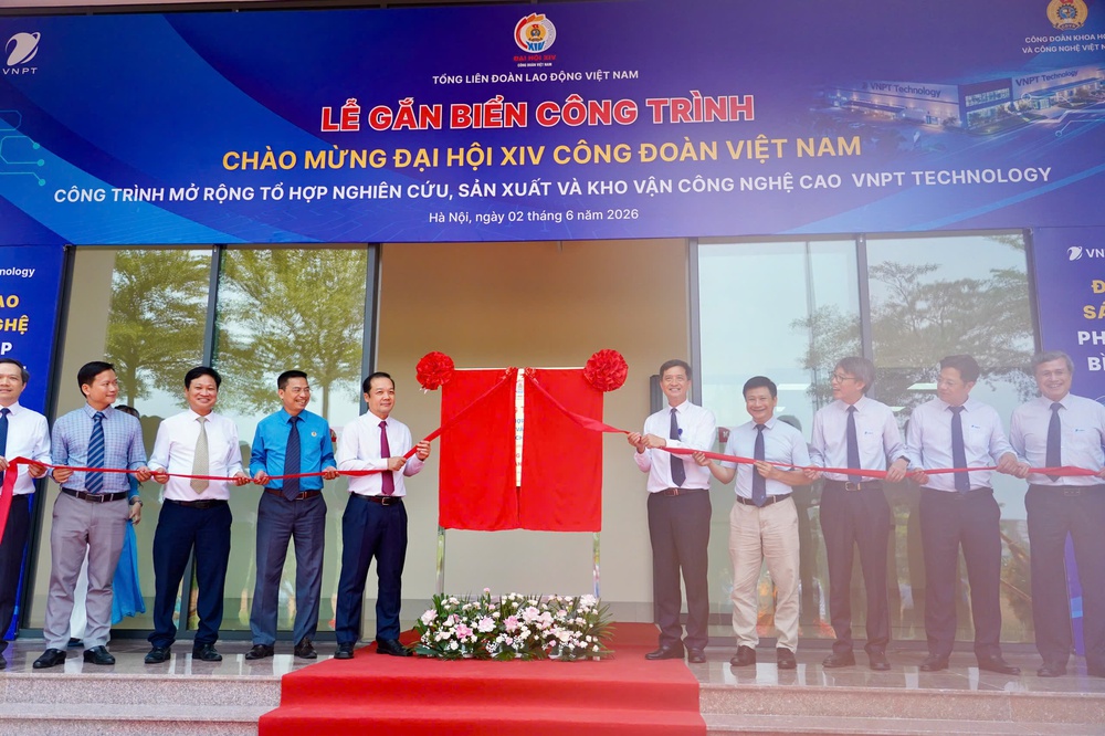 Gắn biển công trình chào mừng Đại hội XIV Công đoàn Việt Nam- Ảnh 3. Gắn biển công trình chào mừng Đại hội XIV Công đoàn Việt Nam- Ảnh 3.