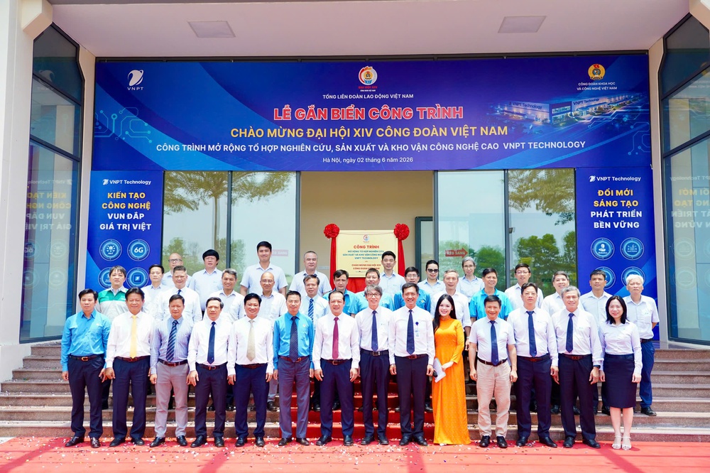 Gắn biển công trình chào mừng Đại hội XIV Công đoàn Việt Nam- Ảnh 4. Gắn biển công trình chào mừng Đại hội XIV Công đoàn Việt Nam- Ảnh 4.
