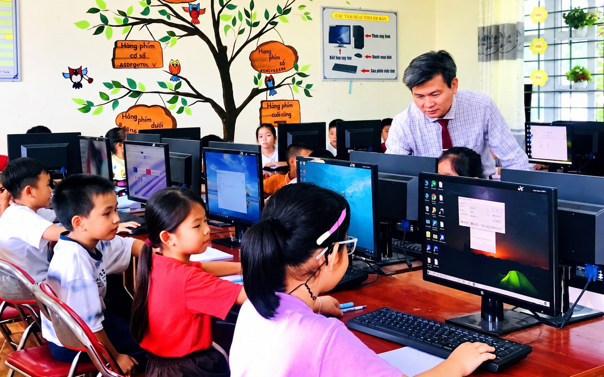 Công nghệ số mở rộng cơ hội học tập cho học sinh vùng cao Quảng Trị