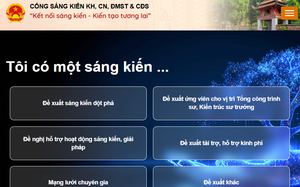 Cổng S&aacute;ng kiến KHCN,ĐMST&CĐS thu h&uacute;t 578 đề xuất t&agrave;i trợ, hỗ trợ kinh ph&iacute; - Ảnh 2.