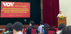Đảng ủy Bộ Khoa học v&agrave; C&ocirc;ng nghệ nghi&ecirc;m t&uacute;c học tập, qu&aacute;n triệt Nghị quyết Hội nghị Trung ương 3, kh&oacute;a XIV - Ảnh 11.