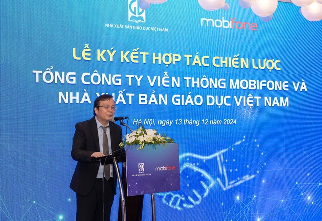 Hợp tác chiến lược giữa MobiFone và Nhà Xuất bản Giáo dục Việt Nam: Chuyển đổi số nâng cao chất lượng giáo dục - Ảnh 3.