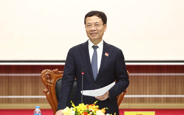 Bộ trưởng Bộ Khoa học và Công nghệ Nguyễn Mạnh Hùng