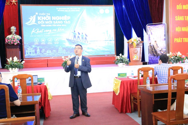 Hưng Yên thúc đẩy khởi nghiệp, đổi mới sáng tạo từ giảng đường- Ảnh 3.