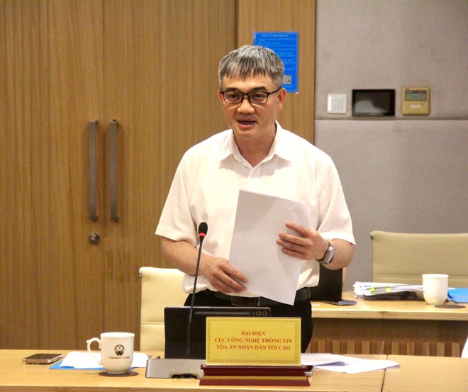 Bộ KH&CN làm việc với Tòa án nhân dân tối cao tháo gỡ khó khăn triển khai Nghị quyết 57 - Ảnh 2.