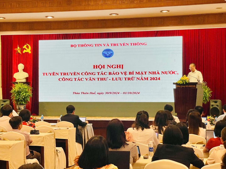 Nâng cao chất lượng công tác văn thư, lưu trữ và bảo vệ bí mật nhà nước năm 2024- Ảnh 3.