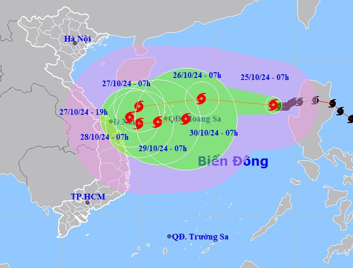 Công điện về việc chủ động ứng phó với Bão TRAMI - Ảnh 1.