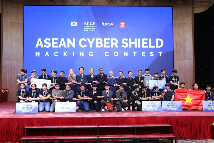 Việt Nam nhất toàn đoàn cuộc thi an ninh mạng ASEAN Cyber Shield - Ảnh 2.