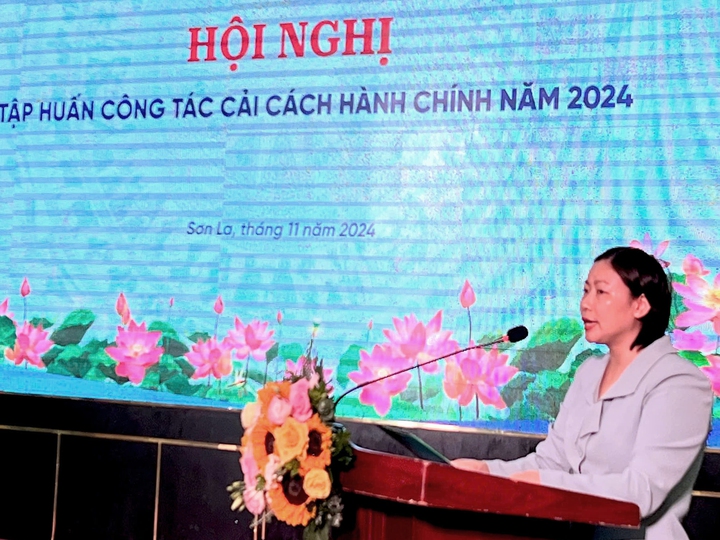 Bộ TT&TT tổ chức Hội nghị tập huấn công tác CCHC năm 2024 - Ảnh 1.