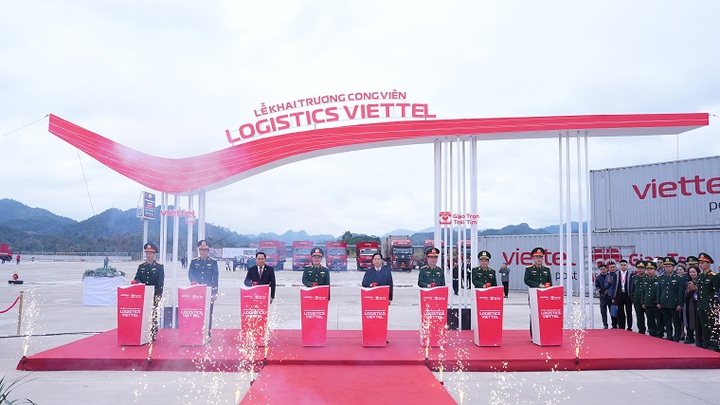 Viettel khai trương công viên logistics hiện đại nhất Việt Nam - Ảnh 1.