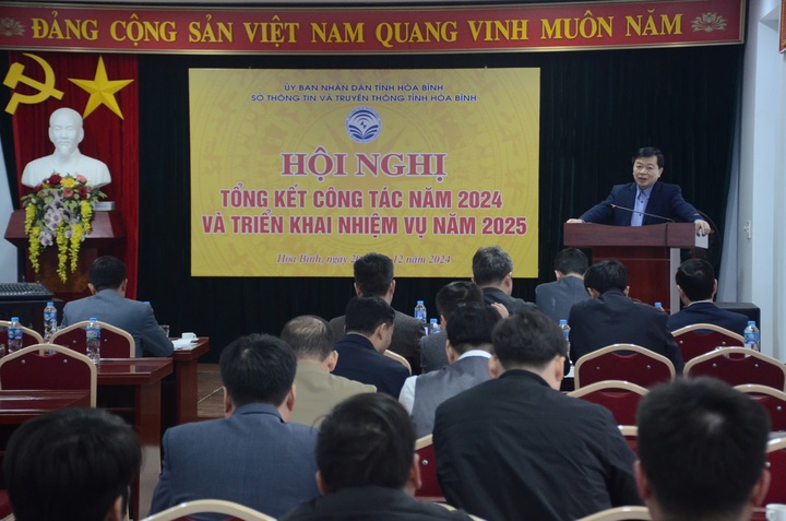 Ngành Thông tin và Truyền thông tỉnh Hòa Bình triển khai nhiệm vụ năm 2025 - Ảnh 1.