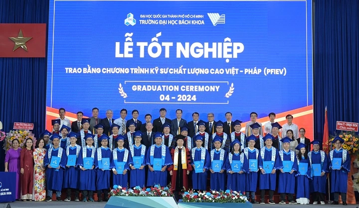 Trường Đại học Bách khoa - ĐHQG TP HCM tổ chức lễ tốt nghiệp tháng 4/2024- Ảnh 2.