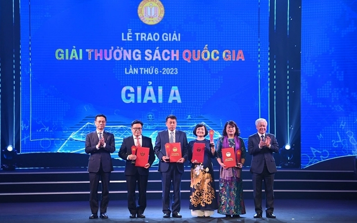 Trao giải A Giải thưởng Sách quốc gia lần thứ VI-2023.