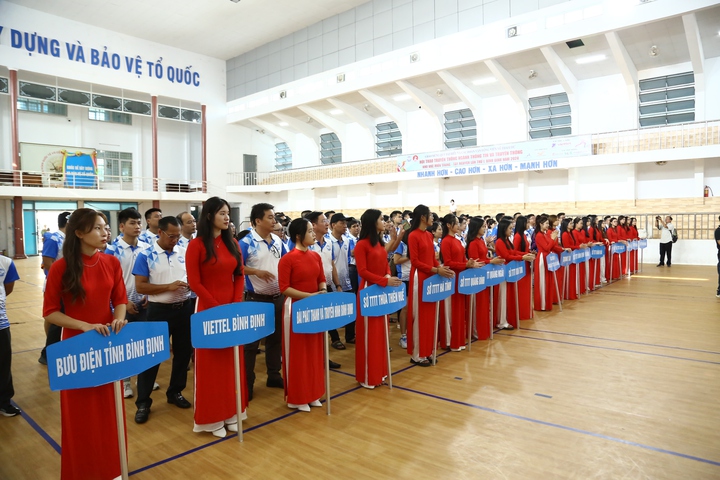 Hơn 250 vận động viên tranh tài tại Hội thao ngành TT&TT ở Bình Định.- Ảnh 2.