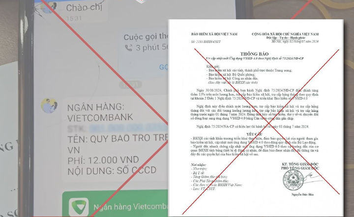 Chiêu trò mới giả mạo văn bản tăng lương hưu, cập nhật VssID 4.0- Ảnh 1.