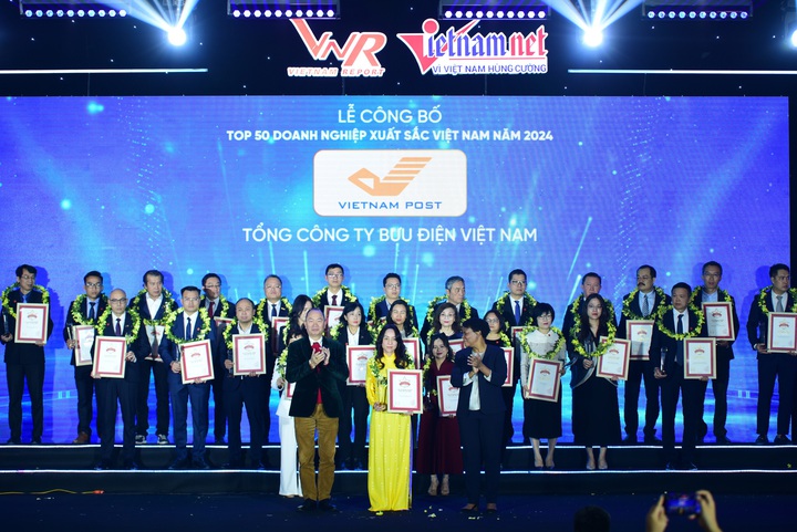 6 năm liền Bưu điện Việt Nam được vinh danh “Top 50 Doanh nghiệp xuất sắc Việt Nam” - Ảnh 1.