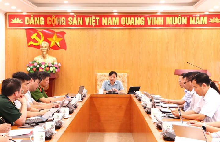 UBND tỉnh Lai Châu làm việc với Sở Khoa học và Công nghệ và các nhà cung cấp mạng - Ảnh 1.