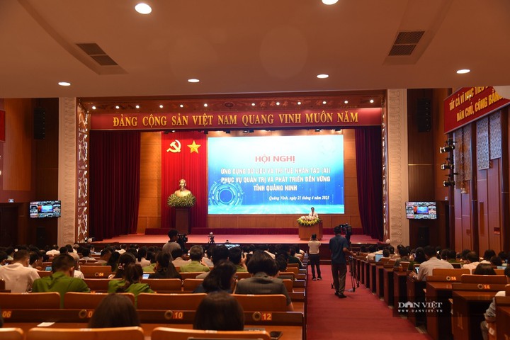 Quảng Ninh tổ chức Hội nghị ứng dụng dữ liệu và trí tuệ nhân tạo (AI) phục vụ quản trị và phát triển bền vững tỉnh Quảng Ninh - Ảnh 1.