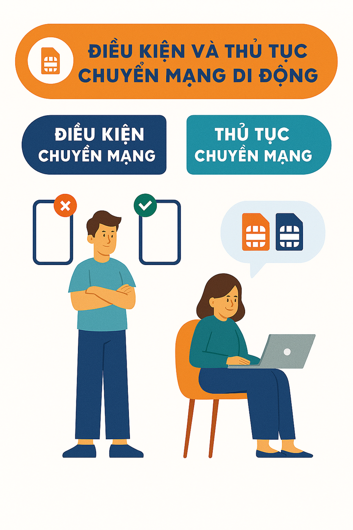 Quy định mới về điều kiện và thủ tục chuyển mạng di động - Ảnh 1.