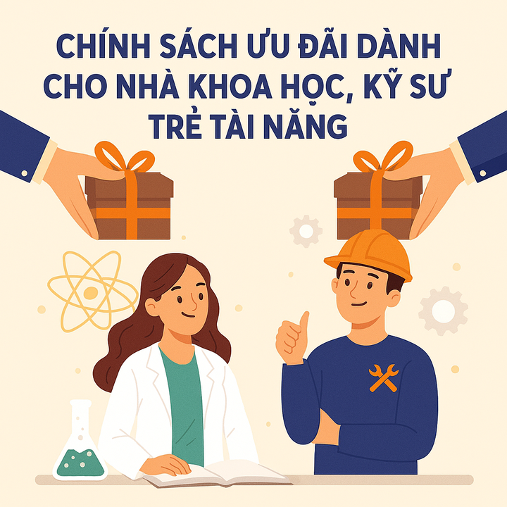 Chính sách ưu đãi đối với nhà khoa học và kỹ sư trẻ tài năng- Ảnh 1.