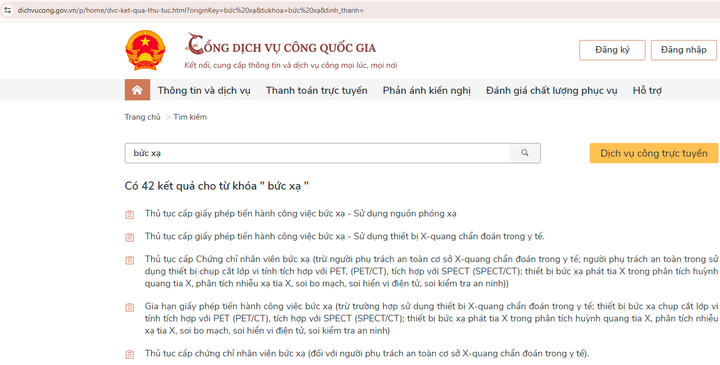 Hội nghị tập huấn hướng dẫn sử dụng hệ thống dịch vụ công trực tuyến của Cục ATBXHN trên Cổng Dịch vụ công Quốc gia   - Ảnh 1.